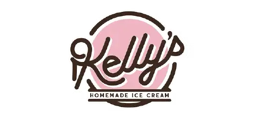 Kelly's Homemade Ice Cream Logo